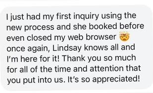 Student testimonial screenshot 2